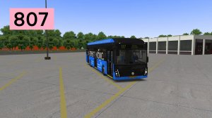 OMSI 2: Электробус №807 МЦД Очаково - Метро Озёрная