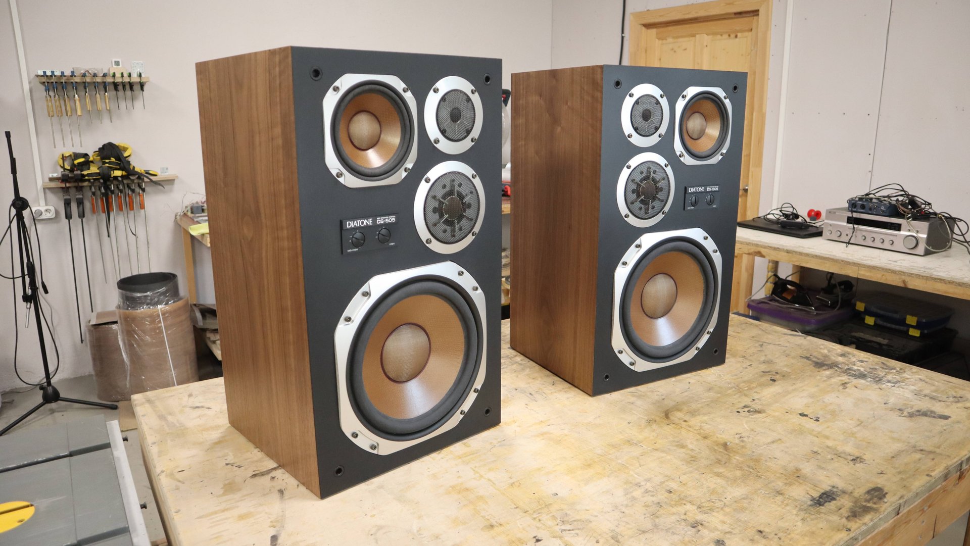 Реставрация DIATONE DS-505.