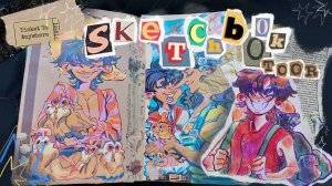 Обзор на инопланетный скетчбук👽