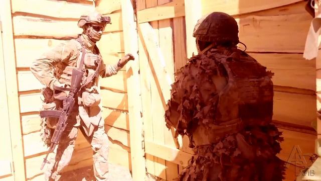 Подготовка бойцов на психологической полосе препятствий. смотреть онлайн