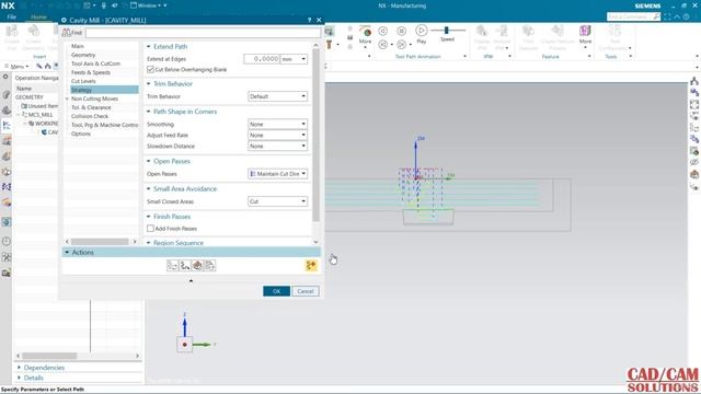 5. Cavity Mill trim boundary смотреть онлайн