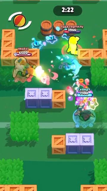 САМАЯ БЫСТРАЯ КАТКА С РАНДОМАМИ #shorts #бравлстарс