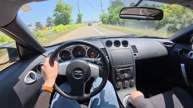 Nissan 350Z 2004 [V6 3.5 л. 287 л.с. 6-МКП] POV Test Drive смотреть онлайн