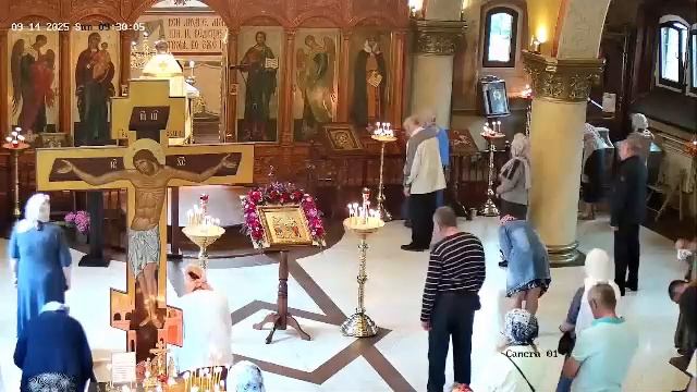 Божественная литургия. 14.09.2025 в 9-00. смотреть онлайн