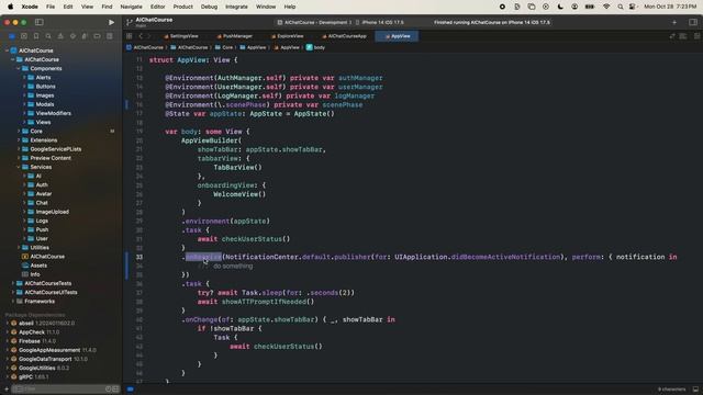 20 - AppDelegate in SwiftUI