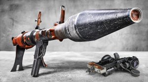 🔥 Реставрация РЖАВОГО РПГ-7 2002 года! Он БЫЛ СЛОМАН, но мы вернули его к жизни! 💥