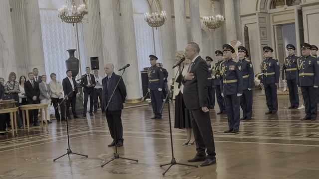 Торжественная церемония вручения Эрмитажной Премии-2025. А.Беглов смотреть онлайн