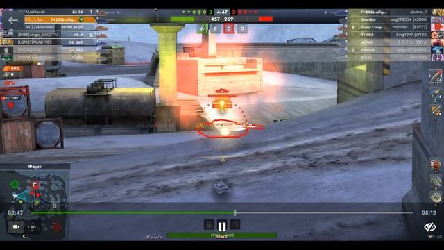 FV205b Alligator, Фауст, 09.09.2025 16-58, Рейтинговый, превосходство