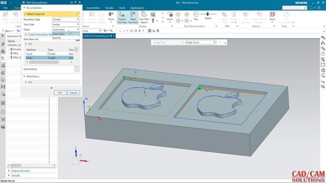13. Planar Milling with trim boundary смотреть онлайн