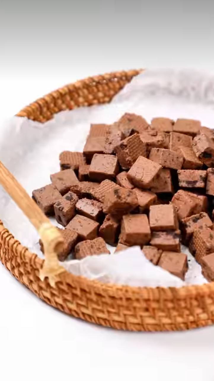 🤎✨Кубики печенья Oreo с морской солью😋 смотреть онлайн