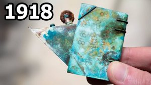 🕯️Реставрация УНИКАЛЬНОЙ зажигалки Первой мировой войны! ОНА БЫЛА 100 ЛЕТ В ЗАБВЕНИИ!  🔥