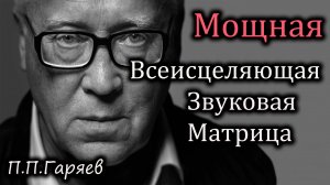 Мощная Матрица Гаряева.Всеисцеляющая. Исцеление Звуком, Полное Восстановление.