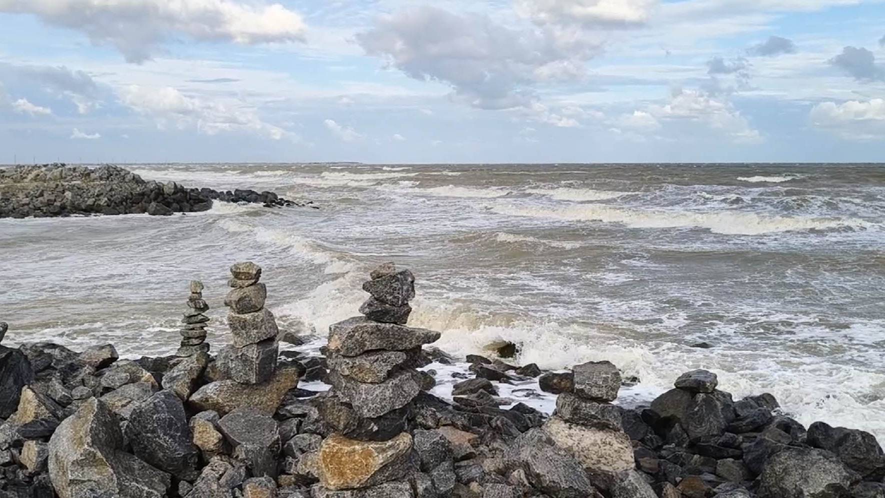 Коса Пересыпь. Промоина Молочного лимана. Запорожская область смотреть онлайн