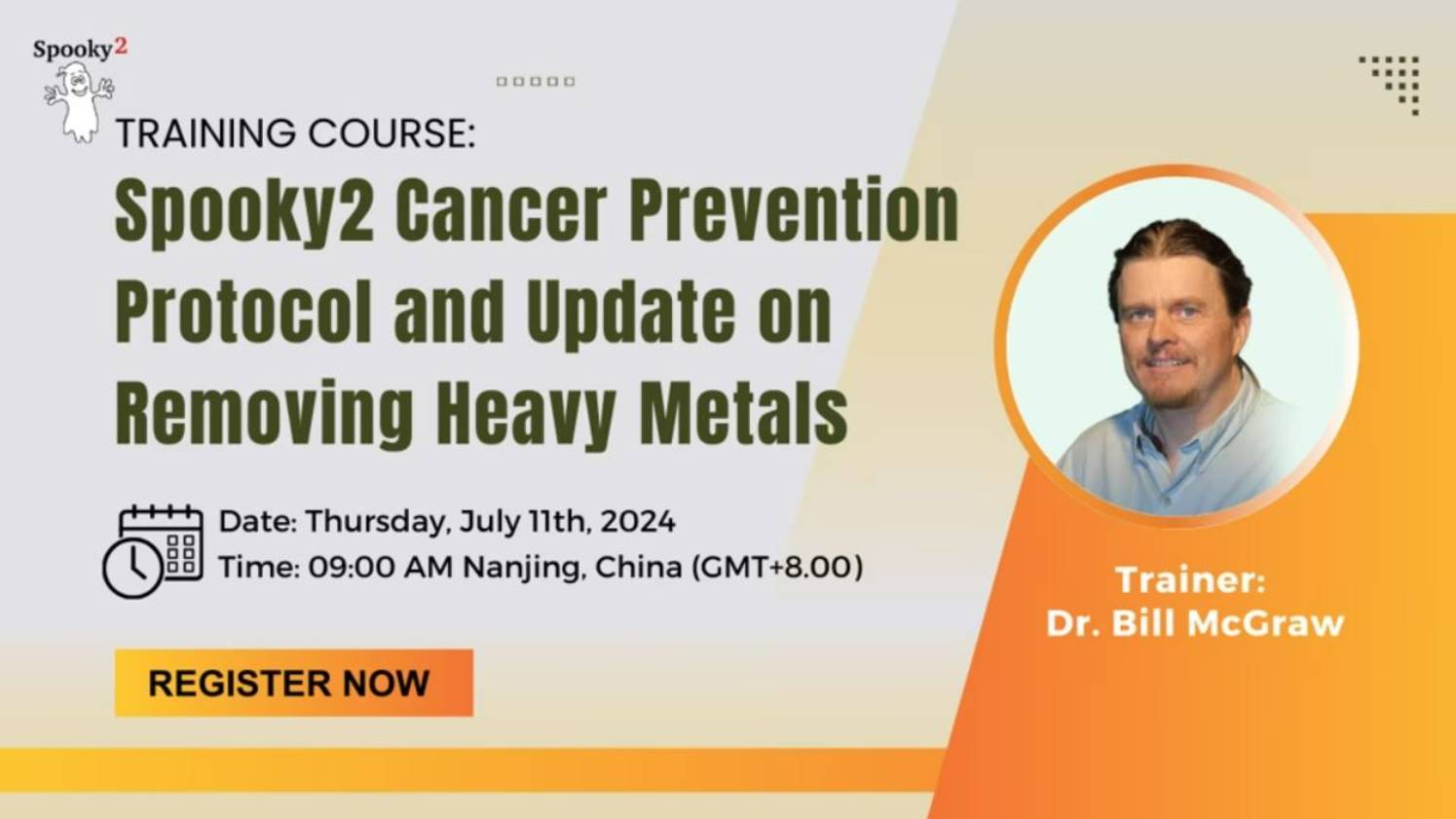 Spooky2 Cancer Protocol  Prevention Held By Dr. Bill McGraw