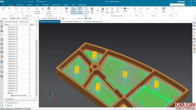 12. Adaptive milling смотреть онлайн