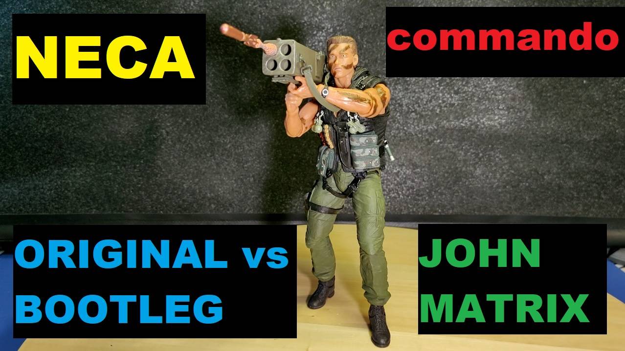 Comparison! 2015 Commando John Matrix (Original vs Fake). смотреть онлайн