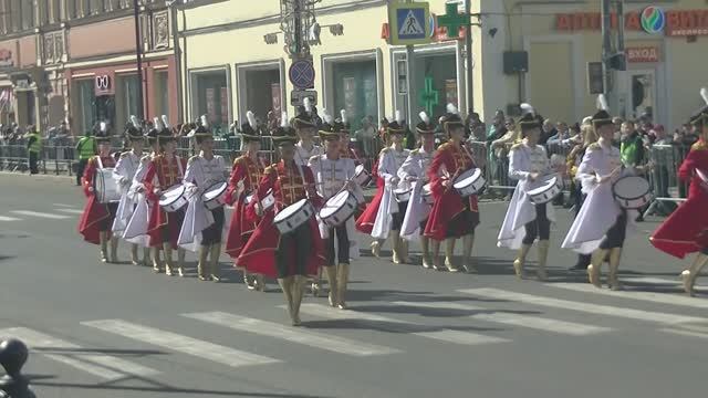 Парад дефиле оркестров фестиваля "На сопках "Манчьжурии". смотреть онлайн