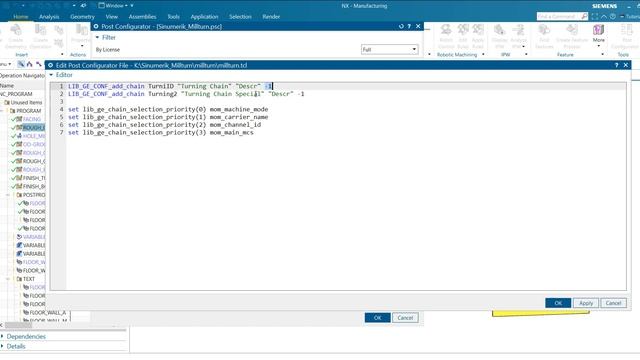 Post Processor Building - Weekly Tech Tip #27 - Reorder chain conditions Millturn machine tools смотреть онлайн
