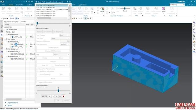 4. Cavity Mill for predrill смотреть онлайн