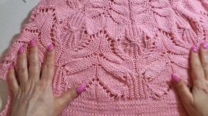 ПОПЕТЕЛЬНЫЙ МК ШИКАРНОГО ДЖЕМПЕРА!!!ЧАСТЬ 2