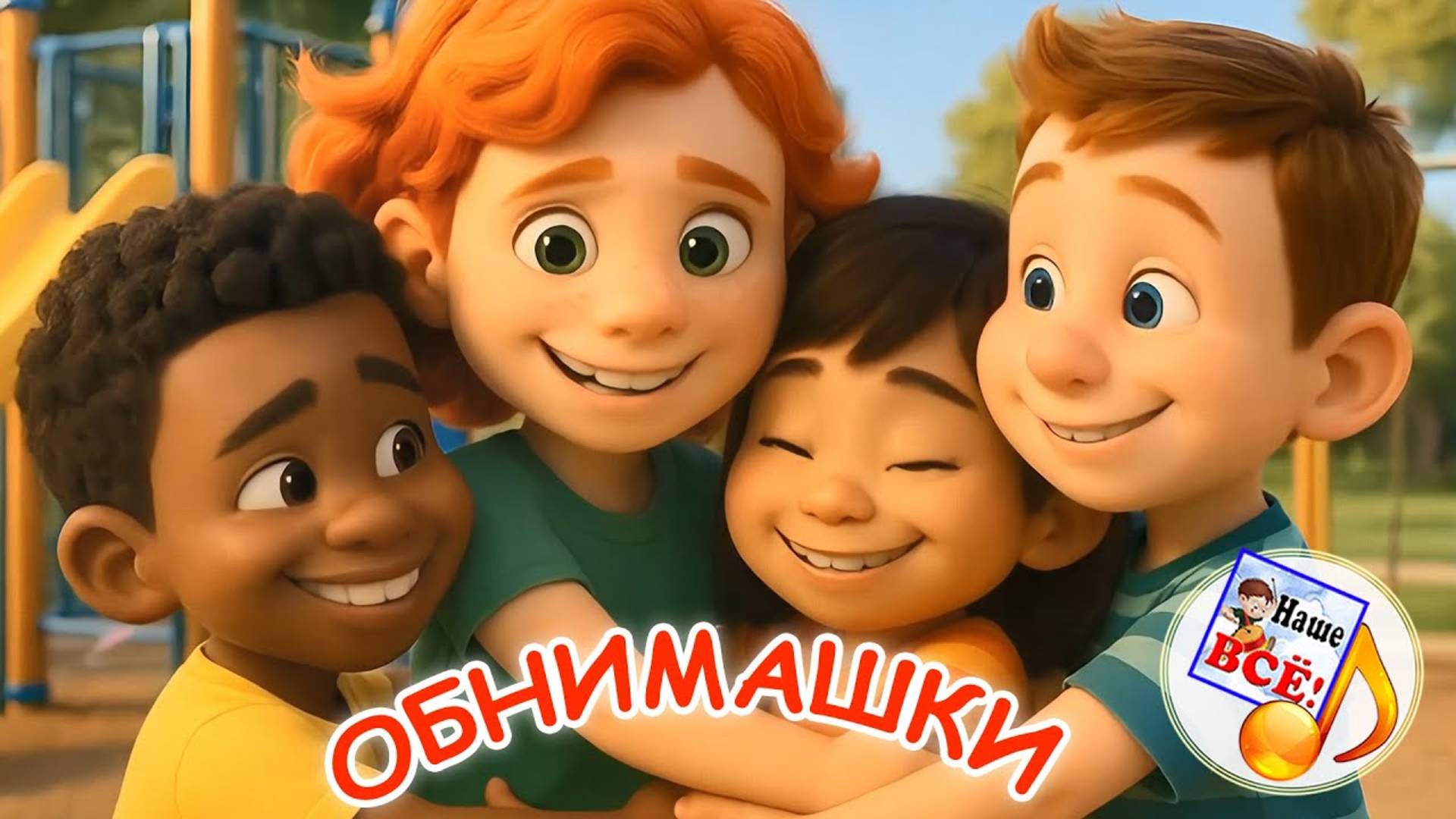 ОБНИМАШКИ. Мульт-песенка. Наше всё! смотреть онлайн