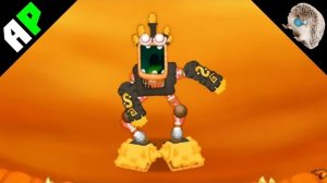 Фанатский Эпический Коробас на Огненном Убежище - My Singing Monsters (Мои Поющие Монстры, Msm)