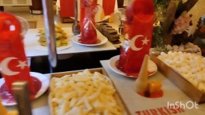 Обзор питания в отеле SAPHIR RESORT & SPA.   Алания пос Окуджалар.
3 часть.