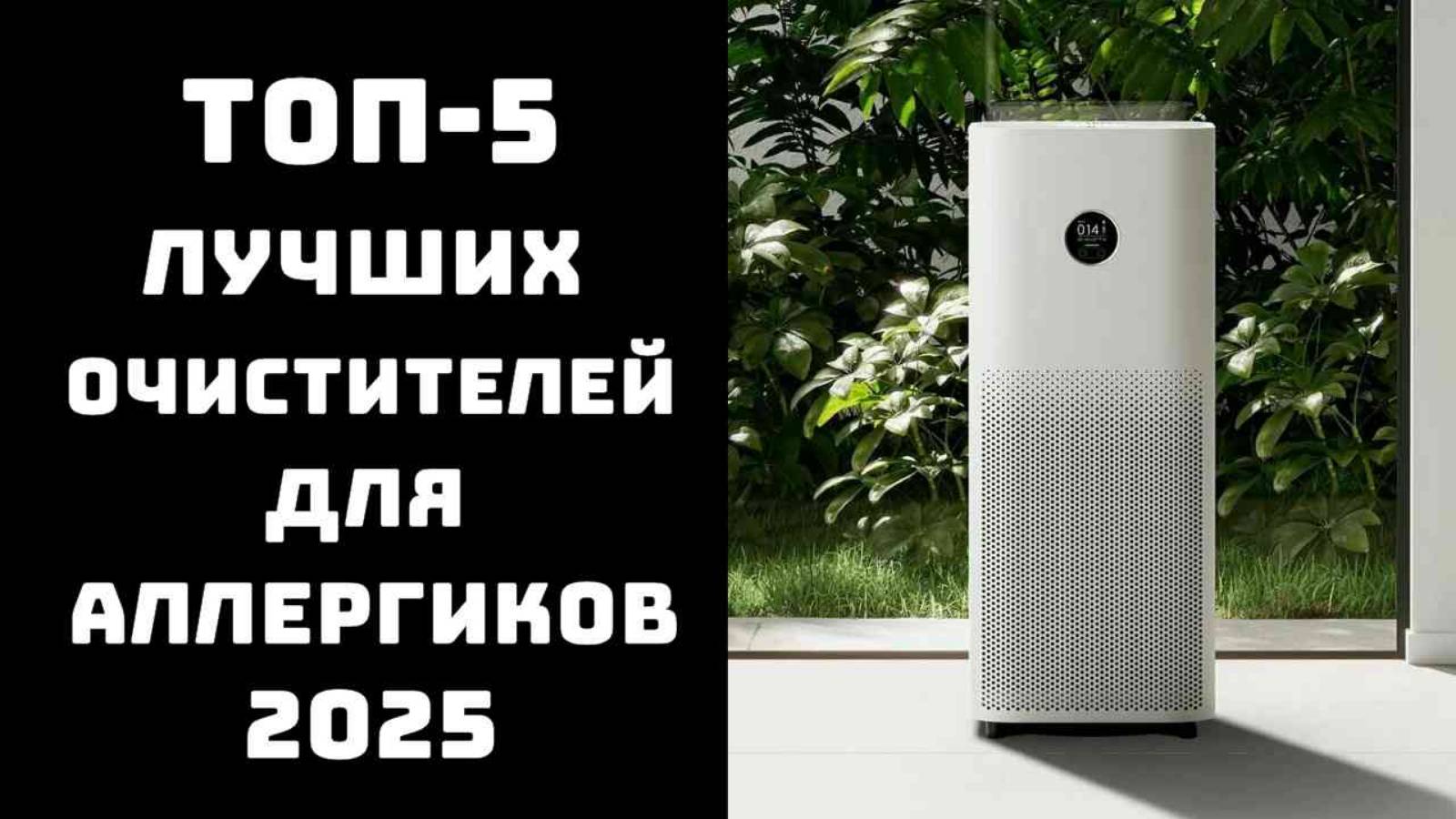 🔝 ТОП-5. Лучшие очистители воздуха для аллергиков 2025 💨 Купить очиститель воздуха недорого 🏆 смотреть онлайн