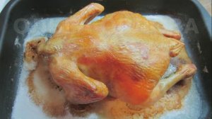 Курица на соли в духовке без заморочек.