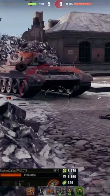 КОРБЕН И 9.800 НА КР-1, XI УРОВНЕ WOT 2.0 #wot #wot2 #shorts #korben смотреть онлайн