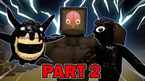 DOORS против МËРТВЫЕ РЕЛЬСЫ! (Часть 2) Анимация Roblox | DEAD RAILS мультики Роблокс