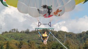 Отдых в ЛОО. Полёт на парашюте.