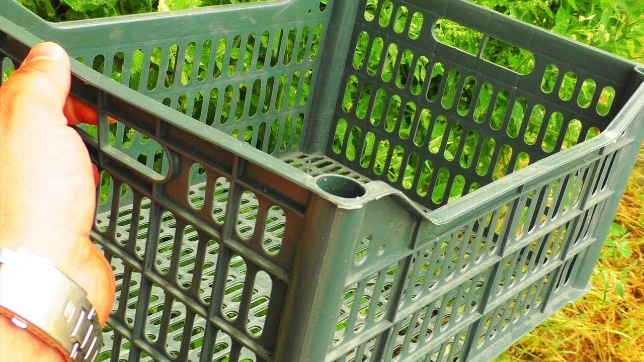 УЗНАВ ЭТОТ СЕКРЕТ, ты больше никогда не выбросишь ПЛАСТИКОВЫЙ ЯЩИК! Полезная самоделка для дома! смотреть онлайн