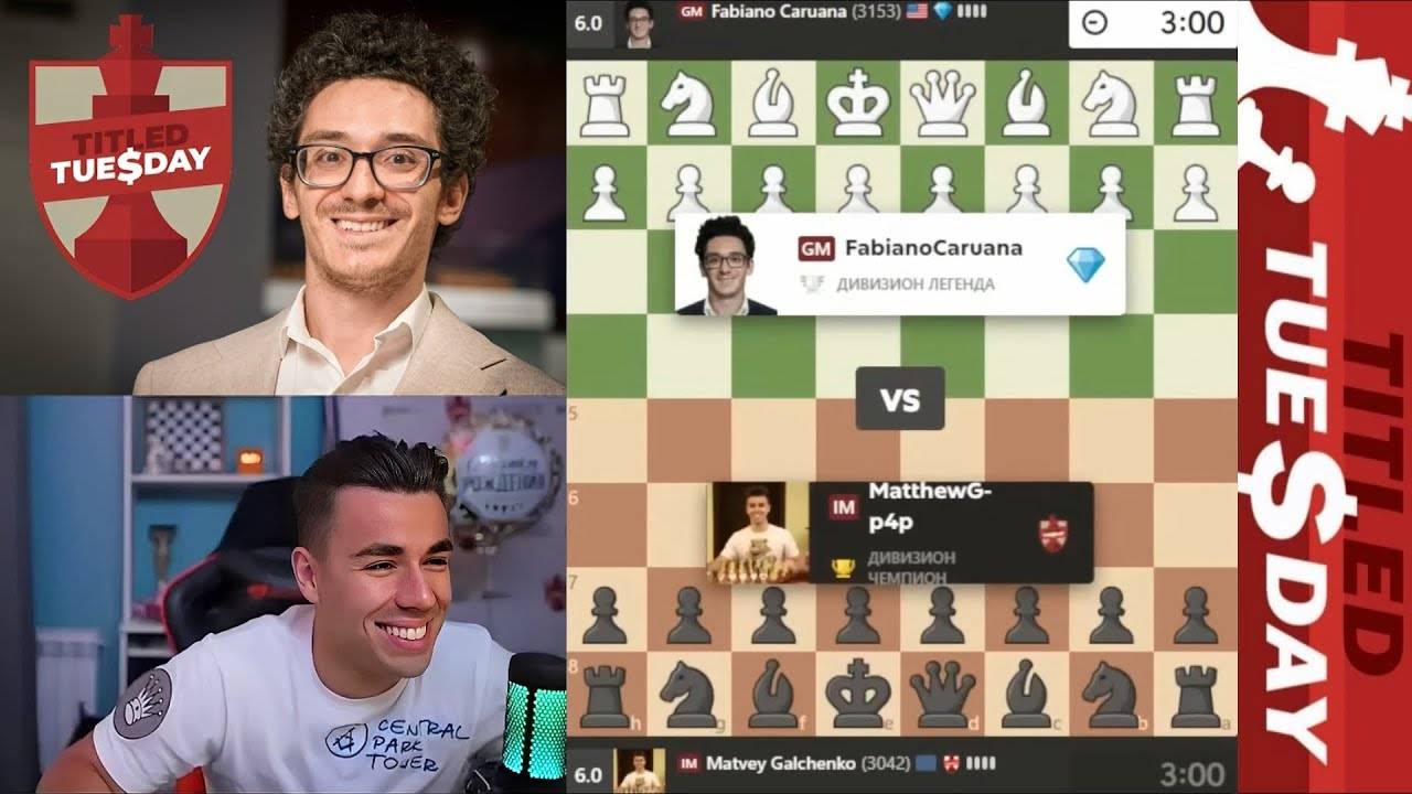 СЕЙЧАС дадут БОТАНА!!! Фабиано Каруана - Матвей Гальченко 24.06.2025 смотреть онлайн