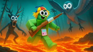 ВУЛКАНИЧЕСКИЙ БИОМ В 99 НОЧЕЙ В ЛЕСУ