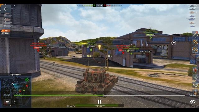 FV215b 183, Промзона, 05.09.2025 23-32, Гравитация, встречный