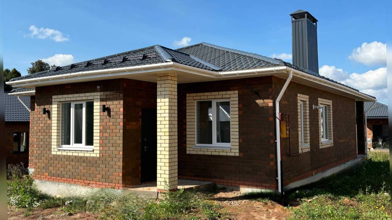 Дом с ремонтом от застройщика.