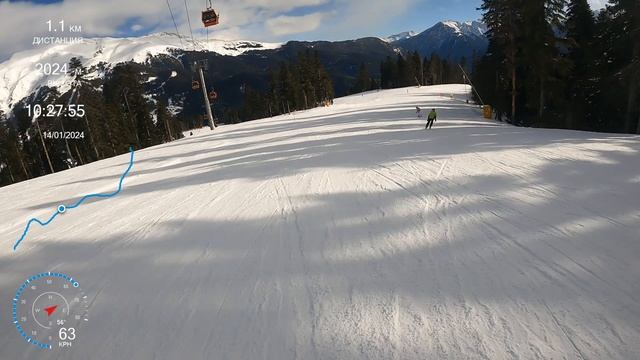 Горные лыжи Архыз северный склон 2024 смотреть онлайн