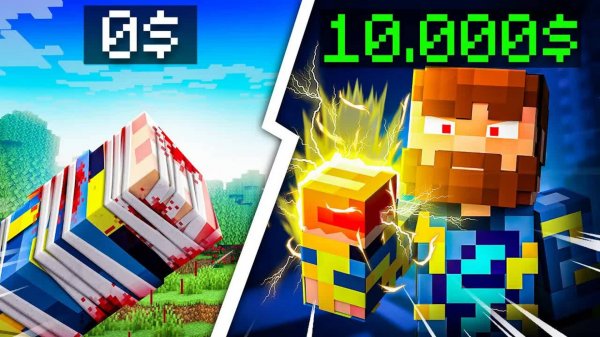 😰Майнкрафт, но Мы Можем УЛУЧШАТЬ Удары! + Кабан