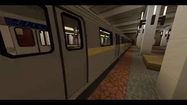 Парад поездов в Майнкрафте Метро смотреть онлайн