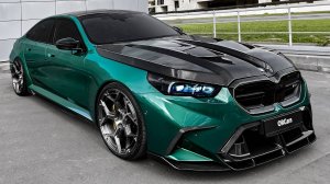 Новый BMW M5 2025 года — звук, интерьер и экстерьер