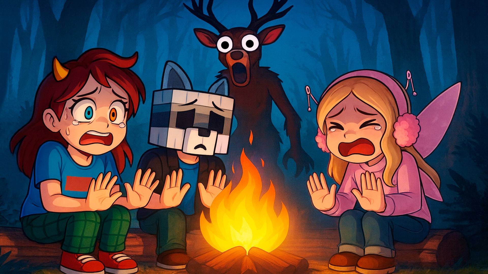 😱99 НОЧЕЙ в ЛЕСУ с ДЕВУШКОЙ и ЕРОКСОМ 99 Nights in the Forest в Роблокс смотреть онлайн