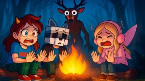 😱99 НОЧЕЙ в ЛЕСУ с ДЕВУШКОЙ и ЕРОКСОМ 99 Nights in the Forest в Роблокс