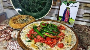 Таджикский ШАКАРОБ - салат и сытное второе блюдо!