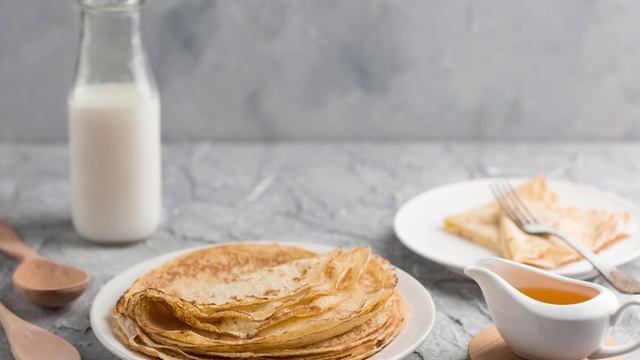 Тесто для блинов на кефире смотреть онлайн