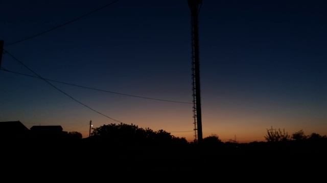 Сальск Рыбасова балка закат