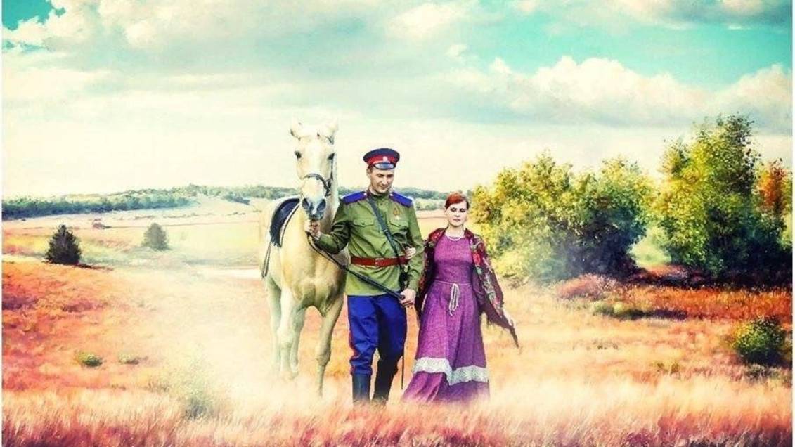 Таланты из РУССКОГО НАРОДА! Есаул молоденький - Дарья Киркова Павел Табаков смотреть онлайн