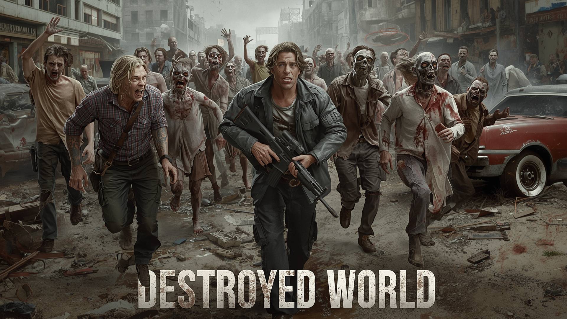 DESTROYED WORLD - ПВП! ⚡Dayz ⚡