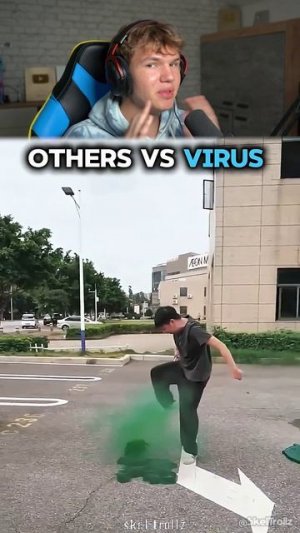 Другие Борются с Вирусом ПРОТИВ Последнего! 🦠🔥 #shorts #шортс #интересно #вирус #фонк #эдит #lisfo