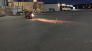 Gymkhana GP 2025 stage 5/ Bautin Aleksandr/ Triumph Street Triple R/ heat1 00:57.93